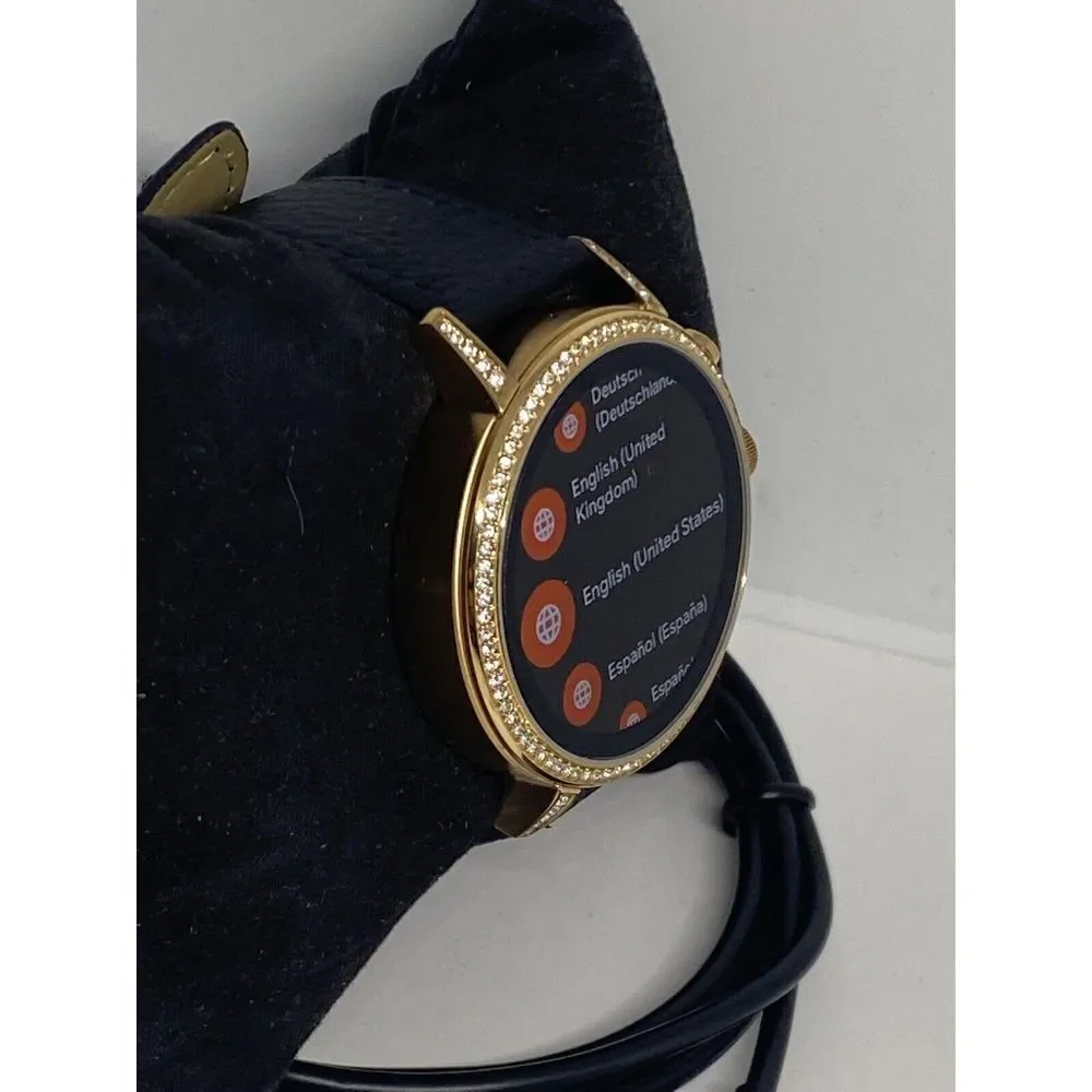 Fossil Gen 4 Authentic Digital Dial Smart Watch Custom Band FTW6030 AB424